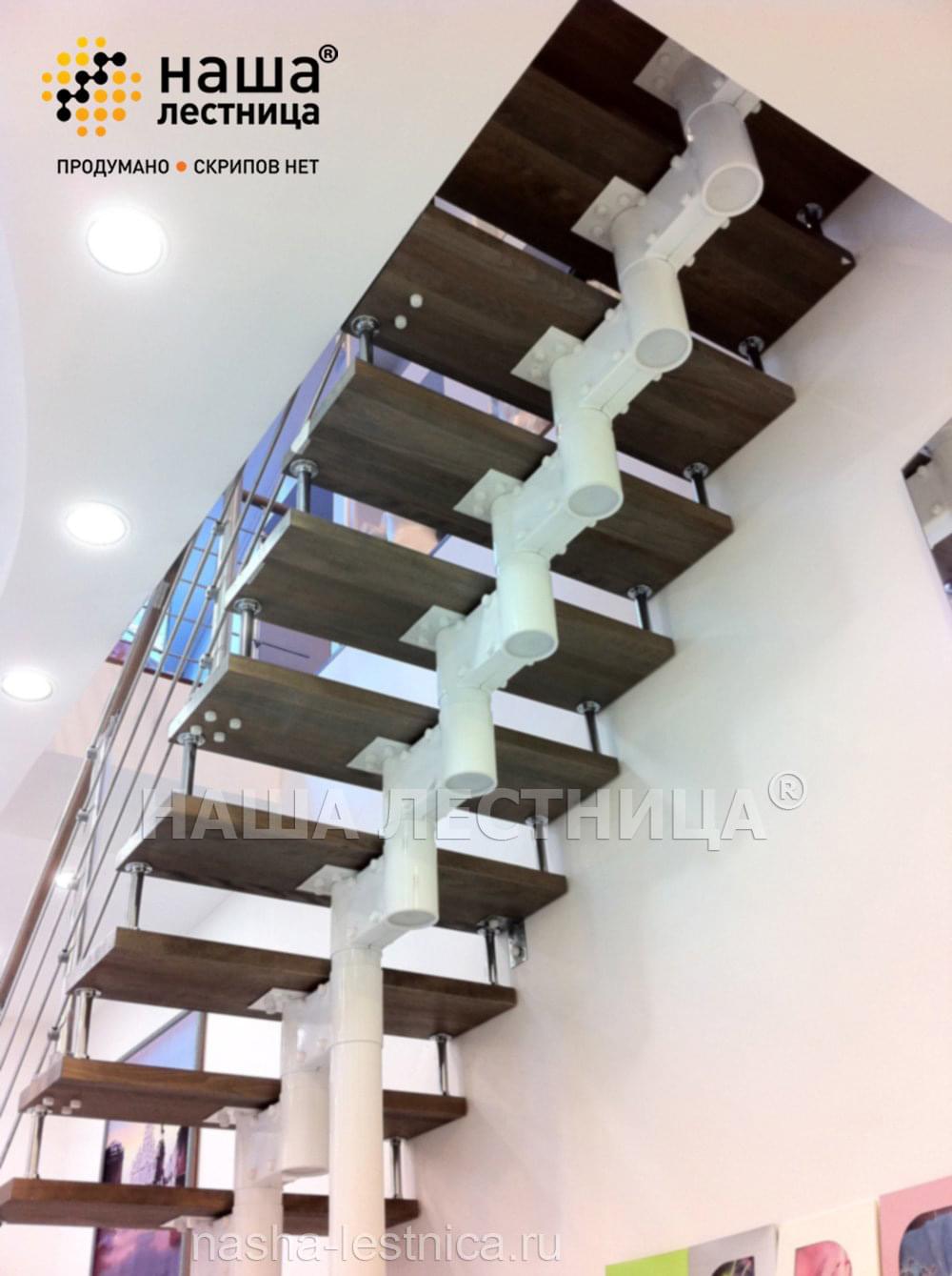 Фото лестница в магазине на второй этаж - вид 2