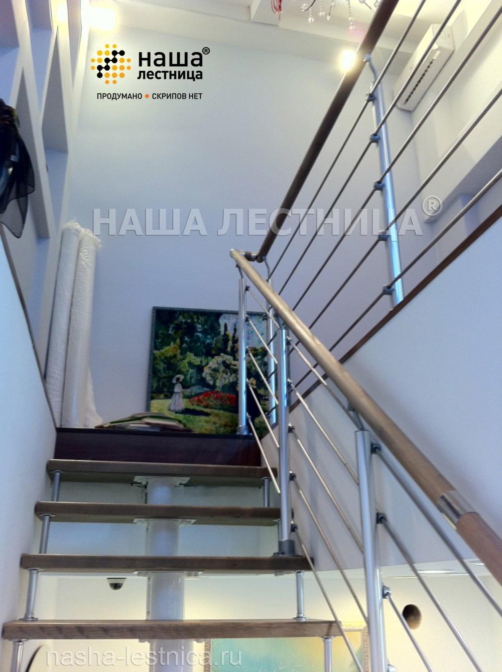 Фото лестница в магазине на второй этаж - вид 5