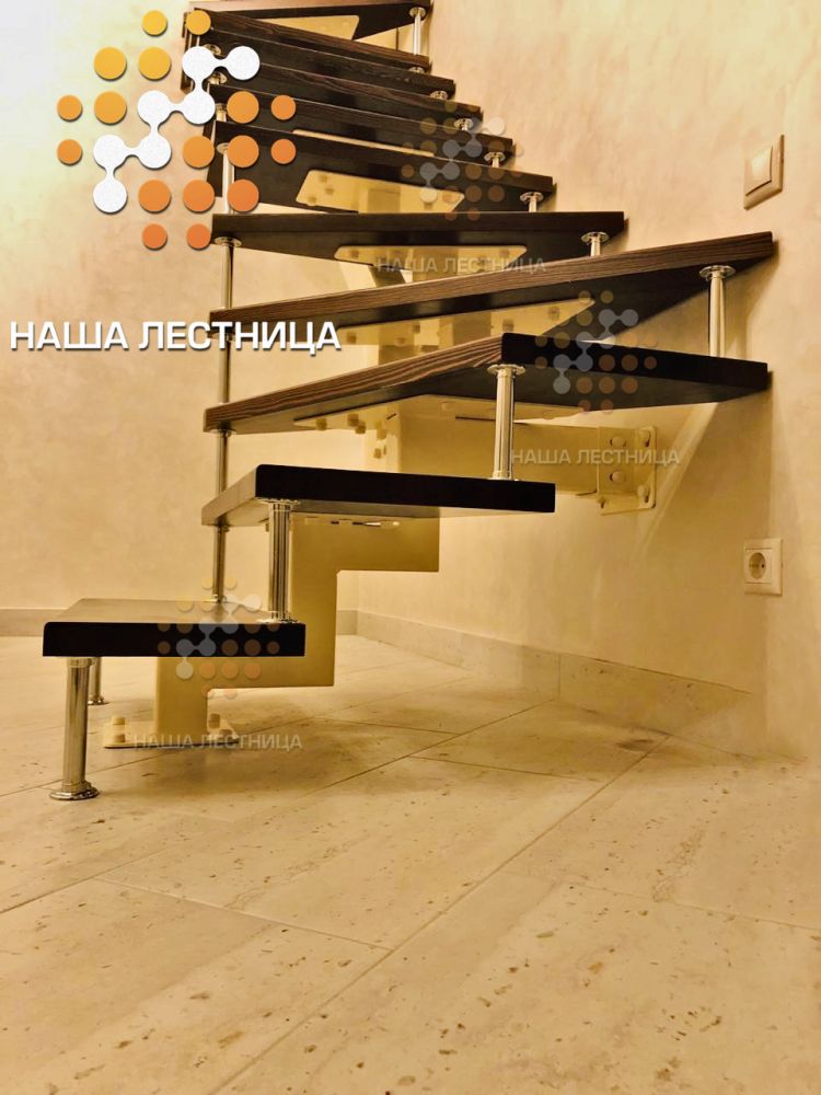 Фото лестница на заказ из металла - вид 1