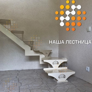 Лестница в частном доме на второй этаж, серия "СуперЛайт"-2