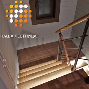 Лестница в доме с оригинальным дизайном
