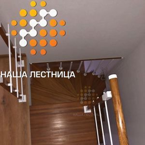 Винтовая лестница квадратной формы-2
