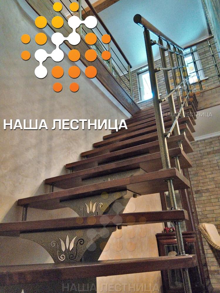 Фото лестница для дома на монокосоуре суперлайт - вид 5