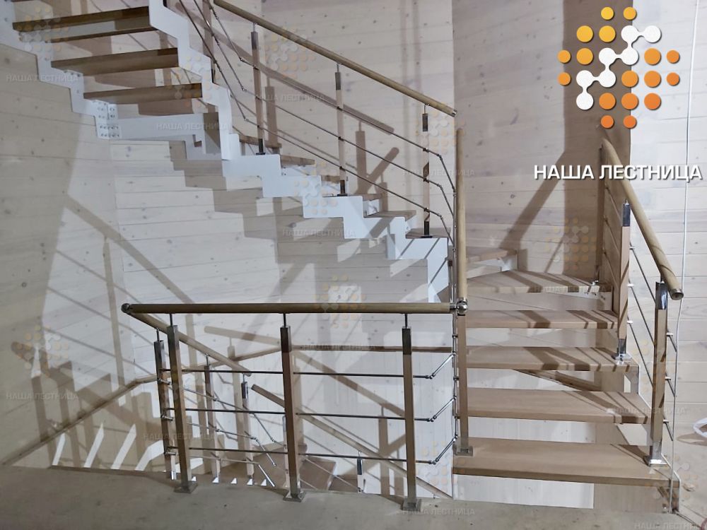 Фото шикарные лестницы в дом серии "лофт" - вид 5