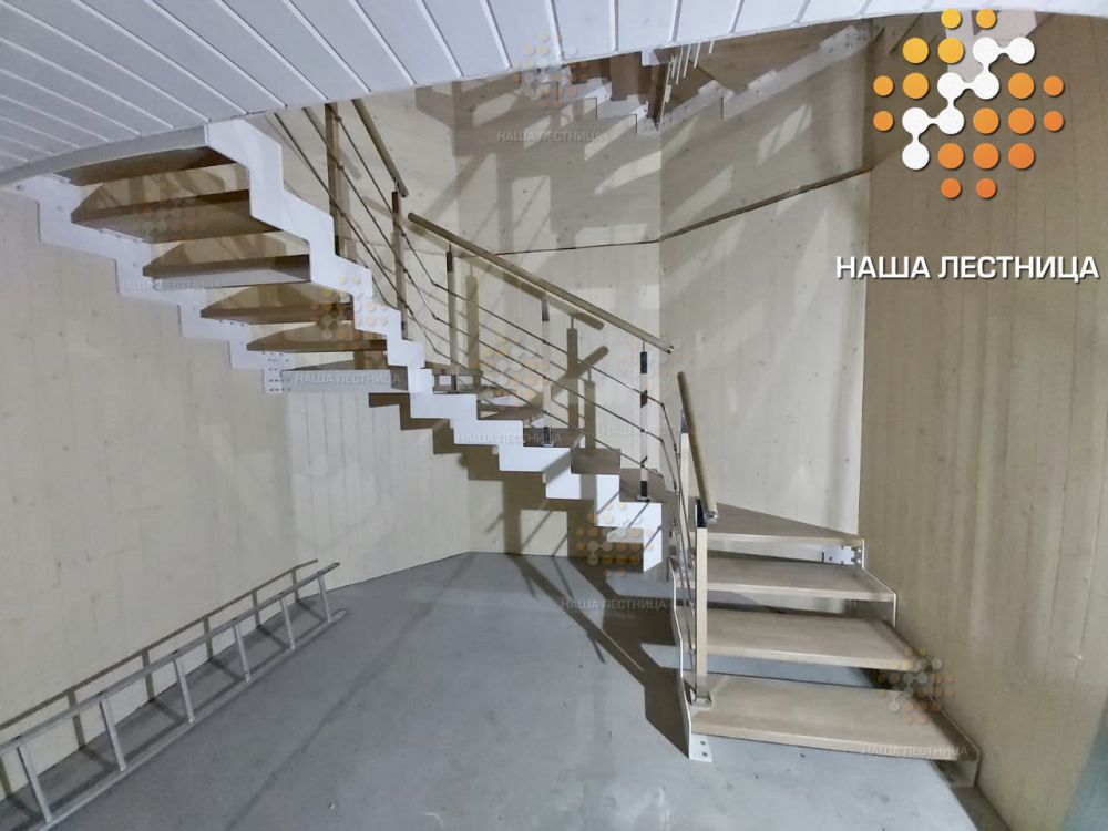 Фото шикарные лестницы в дом серии "лофт" - вид 6