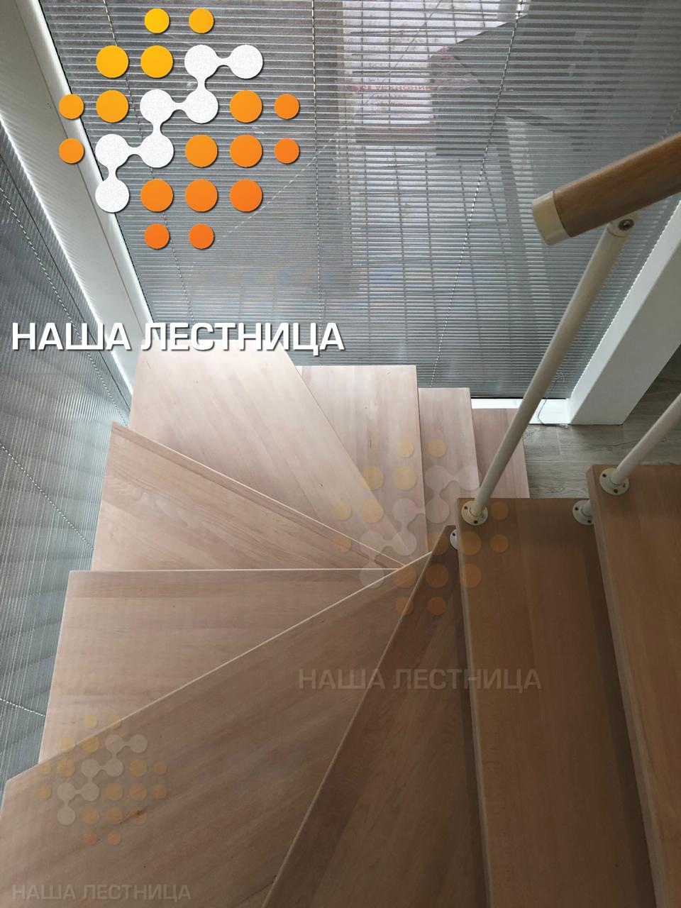 Фото лестница в частный дом на каркасе серии "гранж" - вид 6
