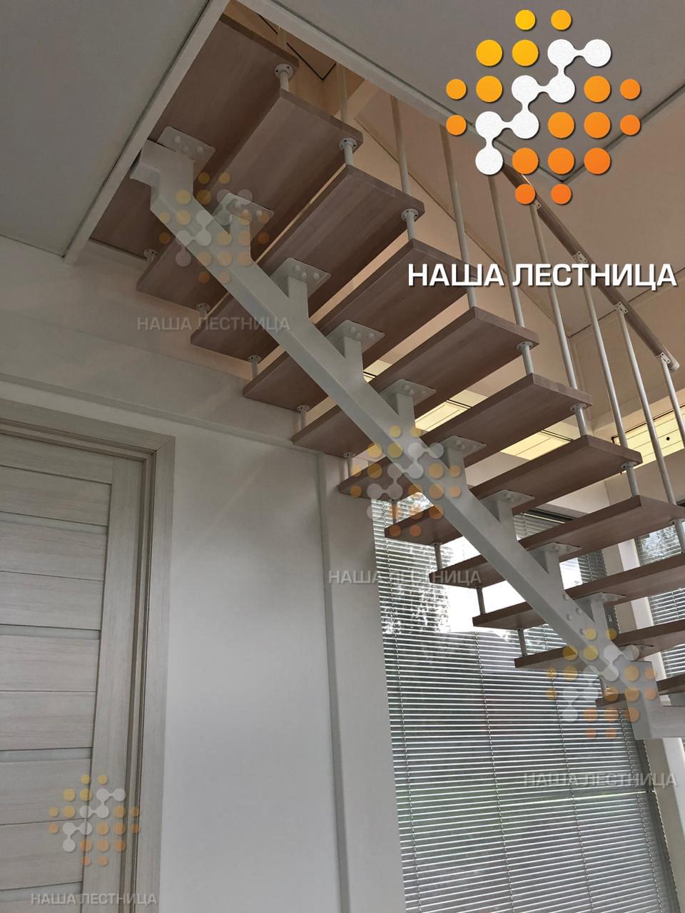 Фото лестница в частный дом на каркасе серии "гранж" - вид 7