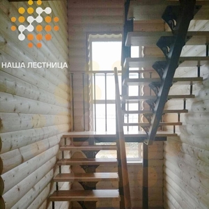Лестница в деревянный дом, серия "ЛАЙТ"-2
