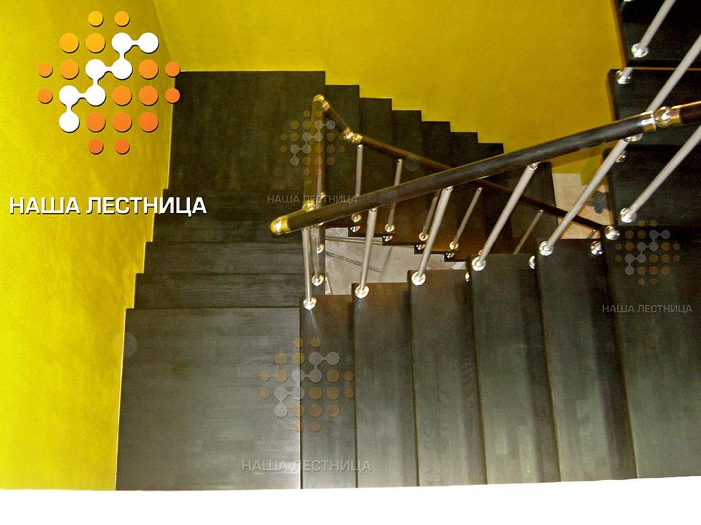 Фото модульная лестница произвольной формы в фитнесклуб - вид 7