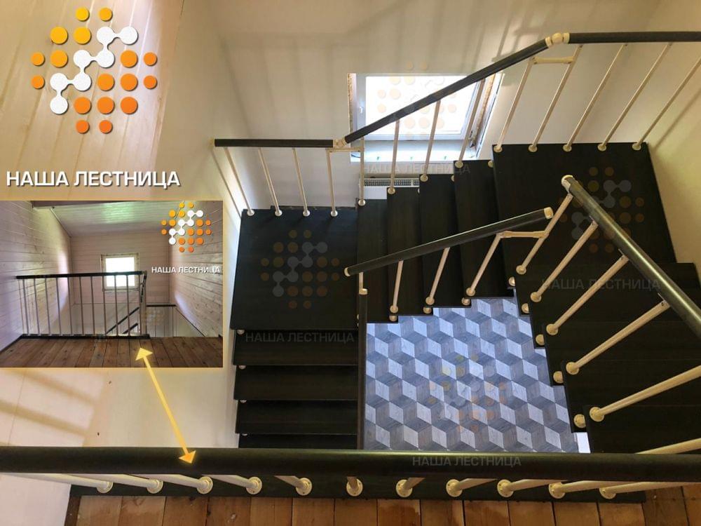 Фото модульная лестница в дом с пространством под пальмы - вид 5