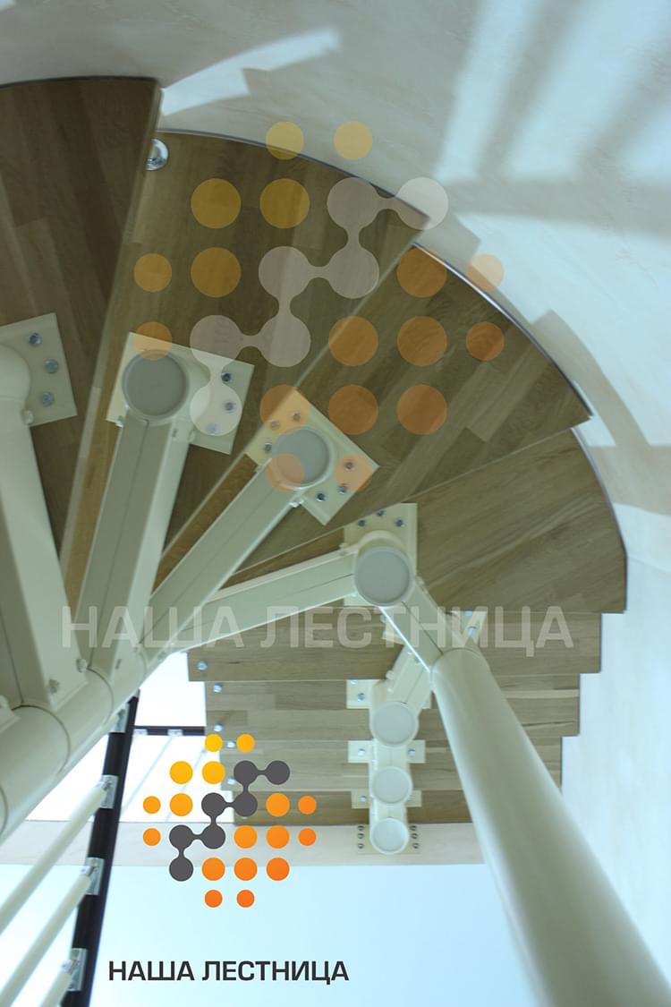 Фото винтовая – комбинированная лестница  - вид 6
