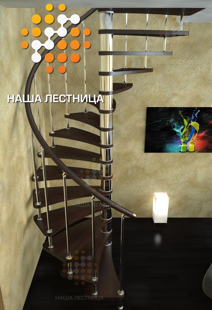 Фото винтовые лестницы на второй этаж - вид 3