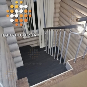 Модульная лестница для дома с комфортным шагом-2