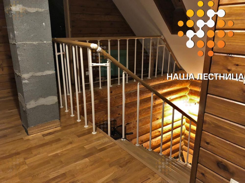 Фото уютная лестница в дом, серия "суперлайт" - вид 6