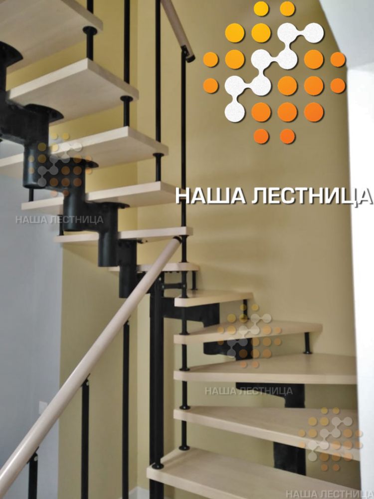 Фото модульные лестницы на второй и на третий этаж - вид 8