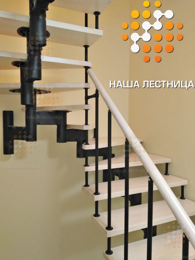 Фото модульные лестницы на второй и на третий этаж - вид 10