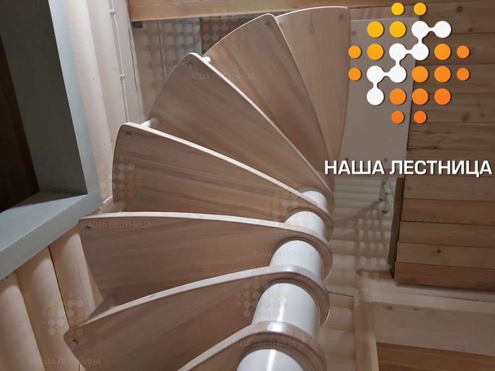 Фото винтовая лестница для дома, серия derstahl - вид 3