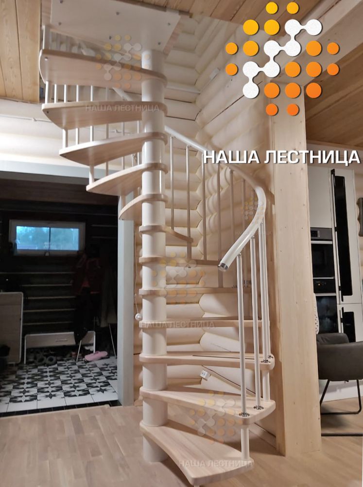 Фото винтовая лестница для дома, серия derstahl - вид 1