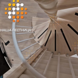Винтовая лестница для дома, серия DerStahl-2