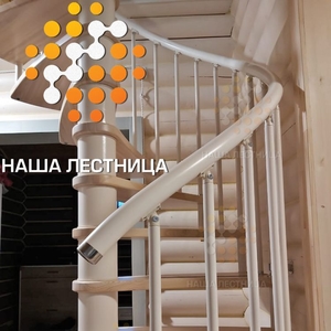 Винтовая лестница для дома, серия DerStahl