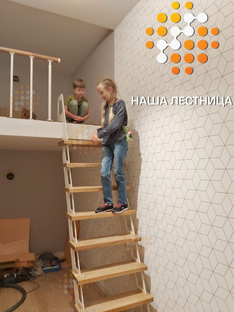 Фото чердачная лестница для детского уголка - вид 5