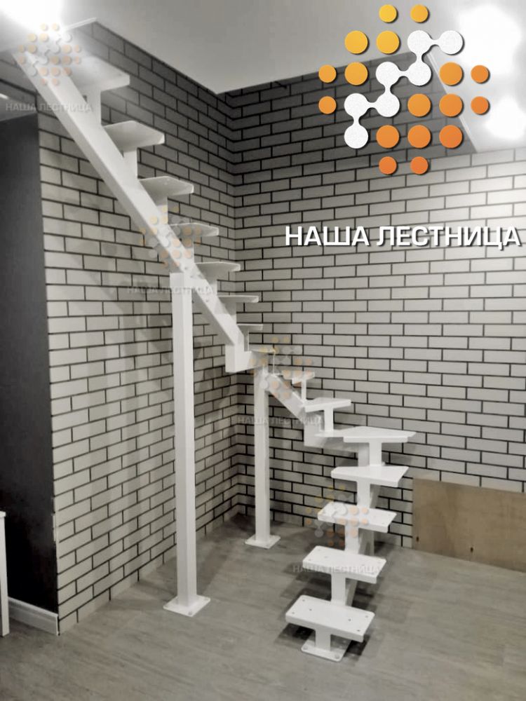 Фото металлические лестницы на заказ, серия суперлайт - вид 1