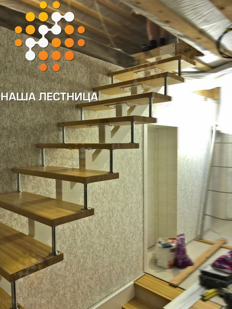 Фото лестница на 3 этаж, серия "гранж" - вид 5