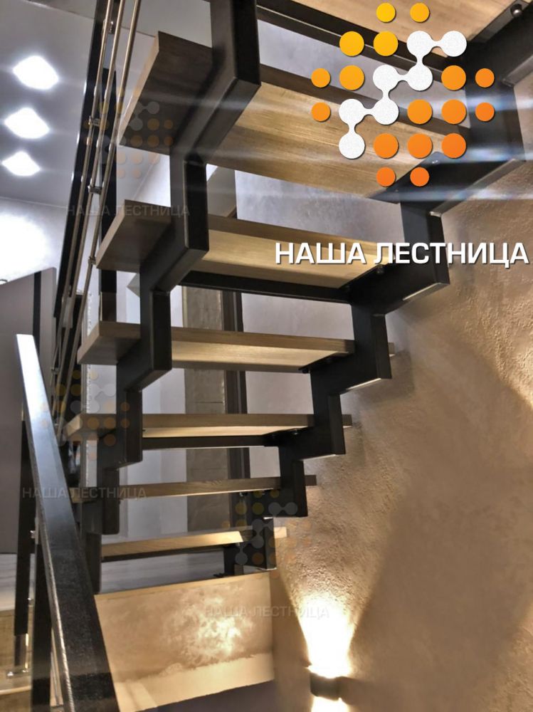 Фото классическая лестница на второй этаж, серия лаунж - вид 5