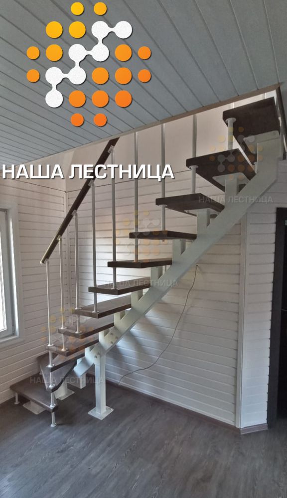 Фото межэтажные лестницы серии "гранж" - вид 3
