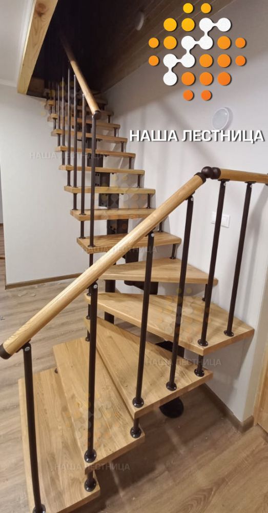 Фото модульная лестница для загородного дома - вид 3