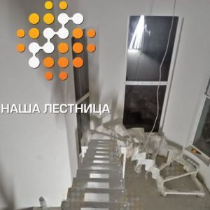 Комбинированная лестница произвольной формы-2