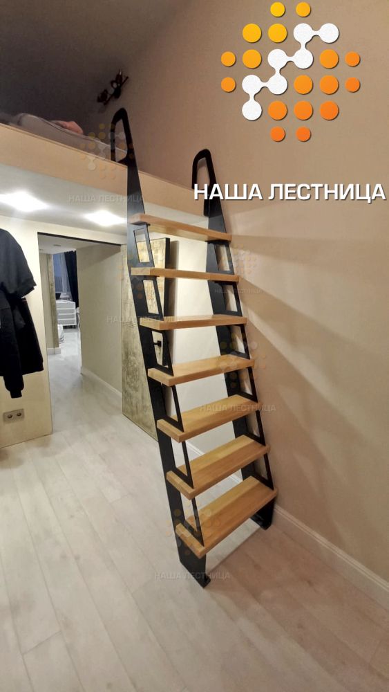 Фото антресольная лестница в детскую спальню - вид 1