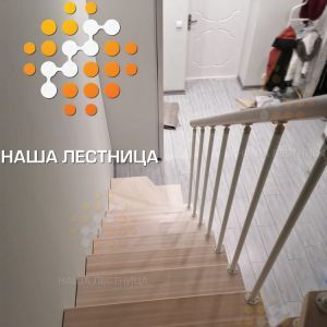 Лестница на металлическом каркасе, серия "Гранж"-2