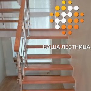 Лестница для загородного дома, серия "ЛОФТ"-2
