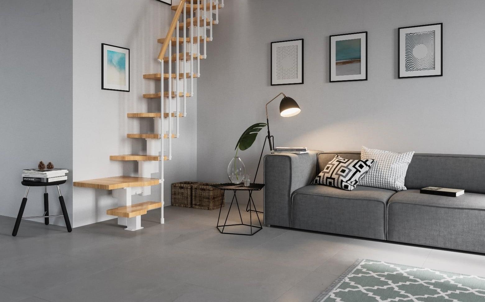 Интересные и красивые варианты лестниц на второй этаж для частного дома и квартиры