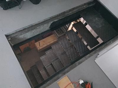Лестницы в подвал гаража - 6