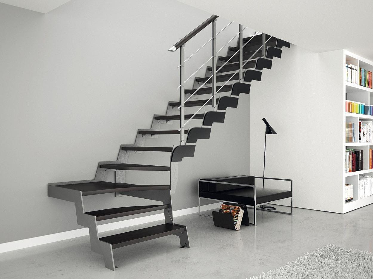 Из каких материалов межэтажные лестницы лучше?