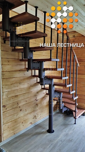 Г образная лестница модульная №217 - фото №5