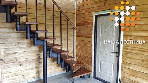 Г образная лестница модульная №217 - фото №3