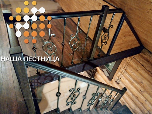 Г образная лестница модульная №228 - фото №7