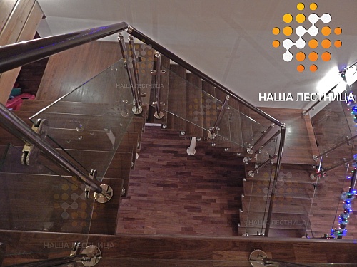 П образная лестница модульная №358 - фото №2