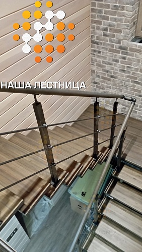 Лестница для дома на монокосоуре серии СуперЛайт №927 - фото №2