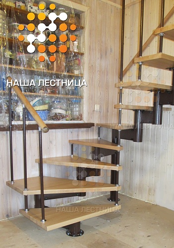 П образная лестница модульная №324 - фото №2