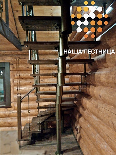 Г образная лестница модульная №228 - фото №3