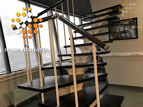 Лестница на монокосоуре серии Волна №601 - фото №5