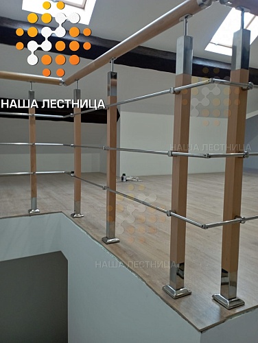 Балясина ограждения серии КВАДРО №1604 - фото маленькое