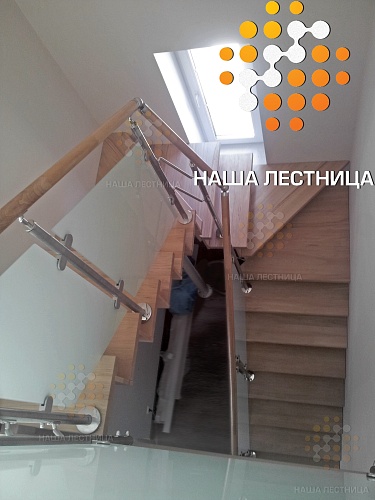 П образная лестница модульная №343 - фото №4