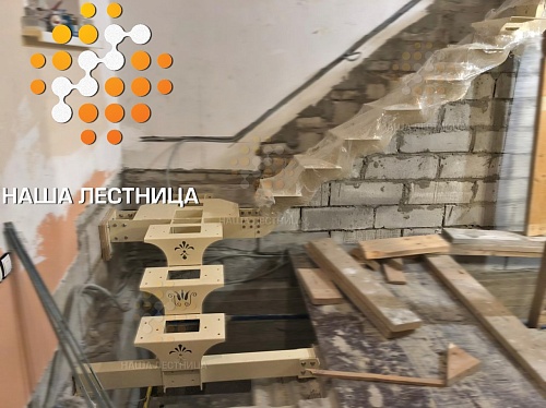 Каркас лестницы серии "Волна" №1502 - фото №6